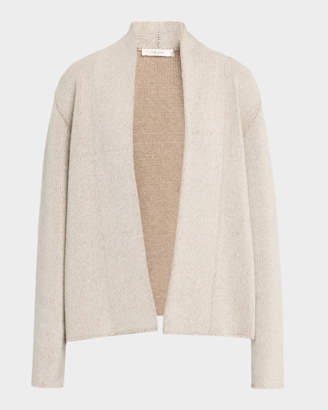 Leriko Cashmere Open Cardigan